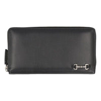 Gucci 25 Horsebit Zip Around Wallet 'Black' 846954-AAFP1-1000