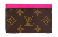LOUIS VUITTON Card Holder Pm Colormania Fuchsia