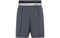 DIOR Striped Bermuda Shorts