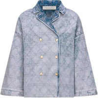 DIOR Business Suit Coat FW22 Blue Kids'