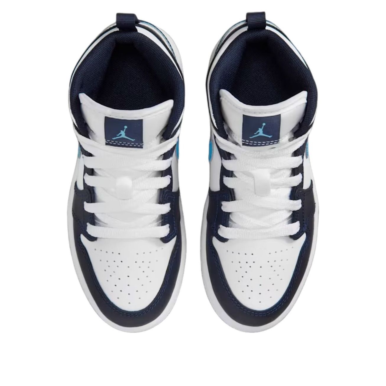 (PS) Air Jordan 1 Mid 'Obsidian Dark Powder Blue' DQ8424-404