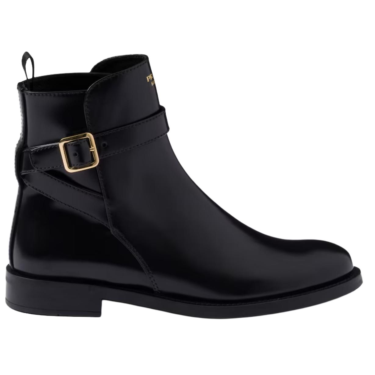 PRADA Ankle Boots Women's Black