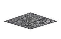DIOR Silk Scarves Women's Black
