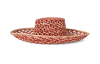 Loro Piana Straw Hats & Caps Women's Orange Red