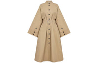 DIOR Coats Women's Coffee