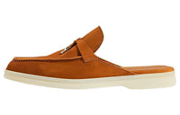 Loro Piana Slip-Resistant Wrap-toe Slippers Women's Orange