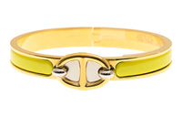 HERMES Bangles Women's Yellow