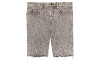 SAINT LAURENT Denim Shorts Men's Gray