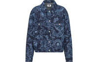 DIOR Quarterly New Products Denim Jackets Women's Blue
