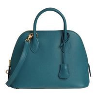 HERMES Bolide Epsom Leather Bowling Bag Crossbody Handbag Regular Women's 1P Colvert Duck Green