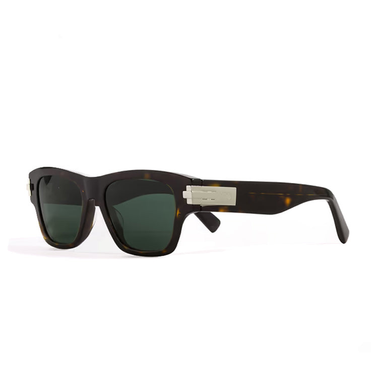 DIOR Acetate Rectangular Sunglasses Men's Tortoiseshell