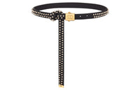 DIOR Leather Belts Women's Black