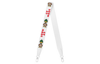 LOUIS VUITTON LOUIS VUITTON X NIGO Cow Leather Bag Straps Unisex White