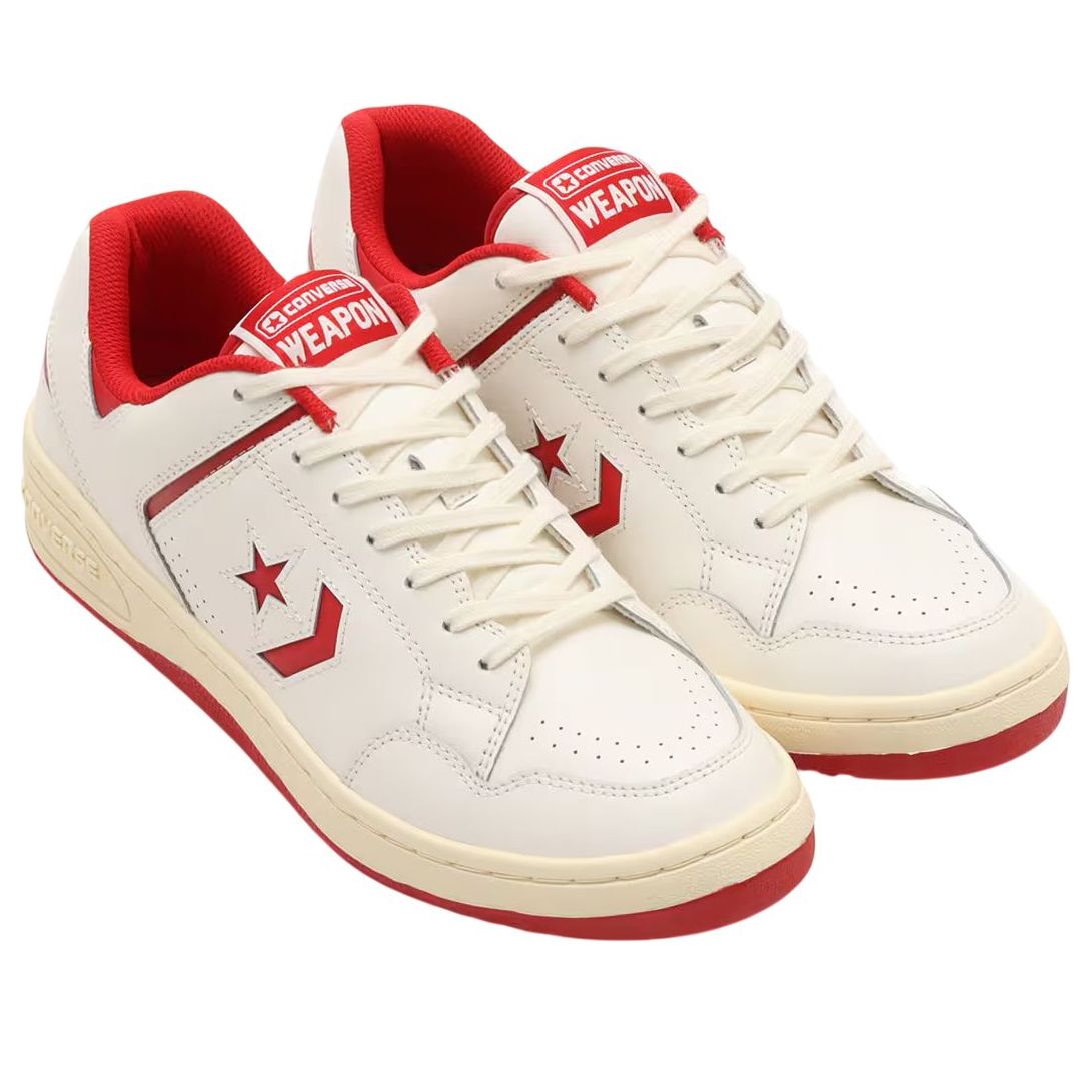 Converse Weapon CC OX 'White Dark Red' 34201801