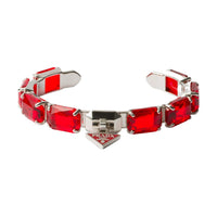 PRADA Enamel Bangles Women's Red