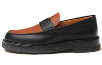 HERMES Dale Men's Casual Shoes Men Low Top Black Brown