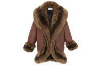 SAINT LAURENT Furs Women's Dark Coffee Color