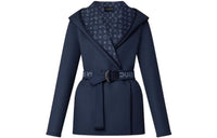 LOUIS VUITTON Coats Women's Blue