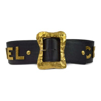 CHANEL 1993 Logo lettering Belt