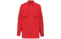 PRADA Shirts Men Red