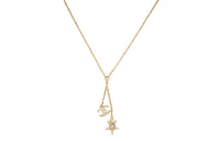 CHANEL Metal Necklaces Women's Gold