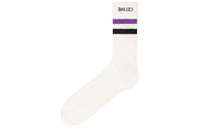 CELINE Mid-Calf Socks Unisex 1 Pack White