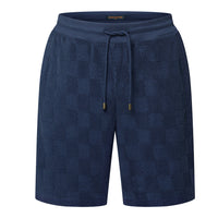 LOUIS VUITTON Damier French Terry Cotton-Blend Shorts