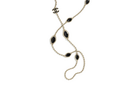 CHANEL Metal Necklaces Women's Gold
