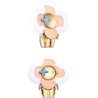 LOUIS VUITTON VIVIENNE GLOSSY MINI Doll Rose Gold Trendy Figures