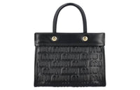 MIU MIU Cow Leather Shoulder Bag Crossbody Bag Handbag Women's Black