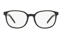 PRADA Plastic Square Eyeglass Frames Women's Black