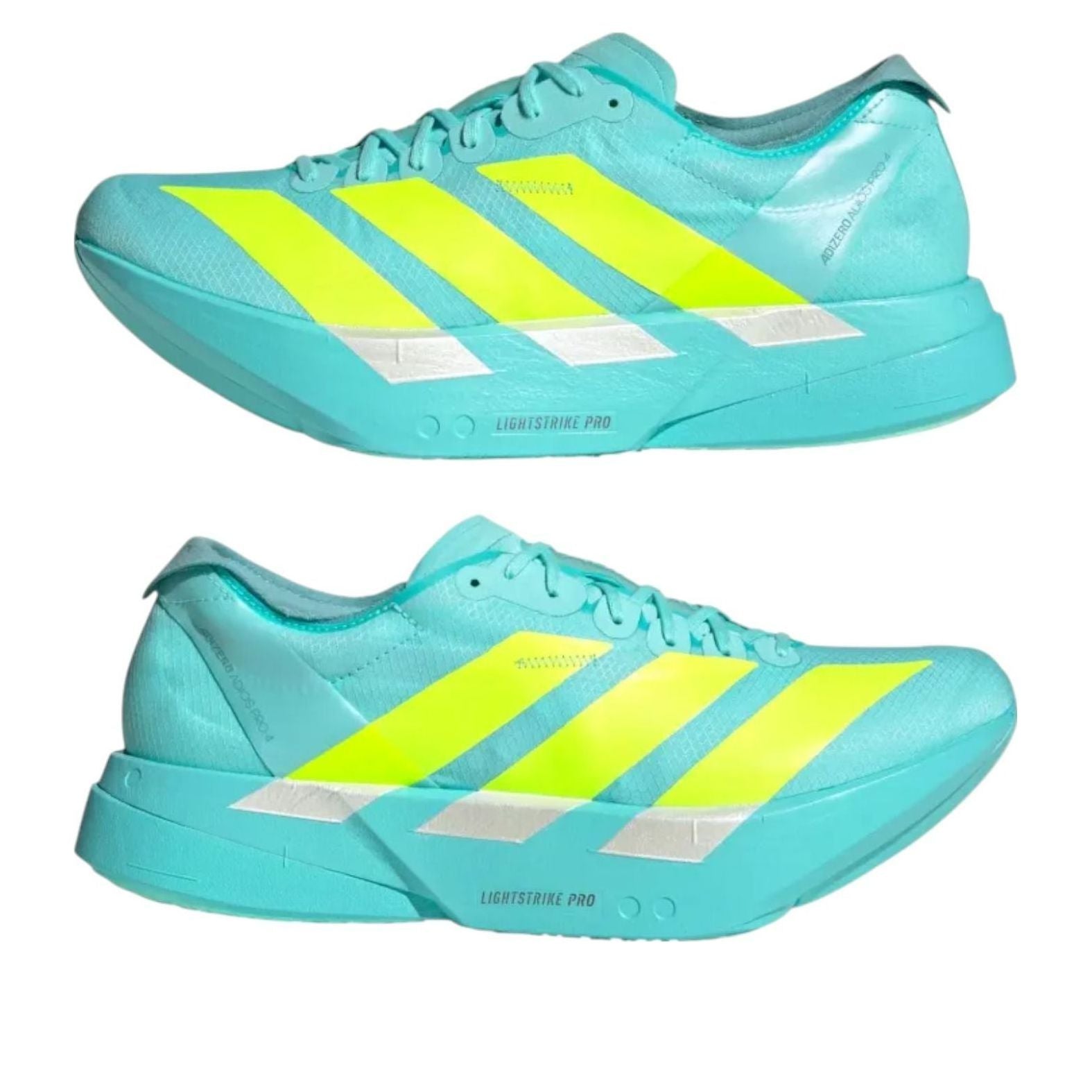 adidas Adizero Adios Pro 4 'Flash Aqua Lucid Lemon' JR1251