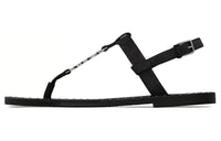 SAINT LAURENT Cassandra Logo-plaque Sandals