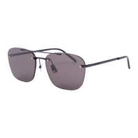 SAINT LAURENT Metal Aviator Sunglasses Men's Black