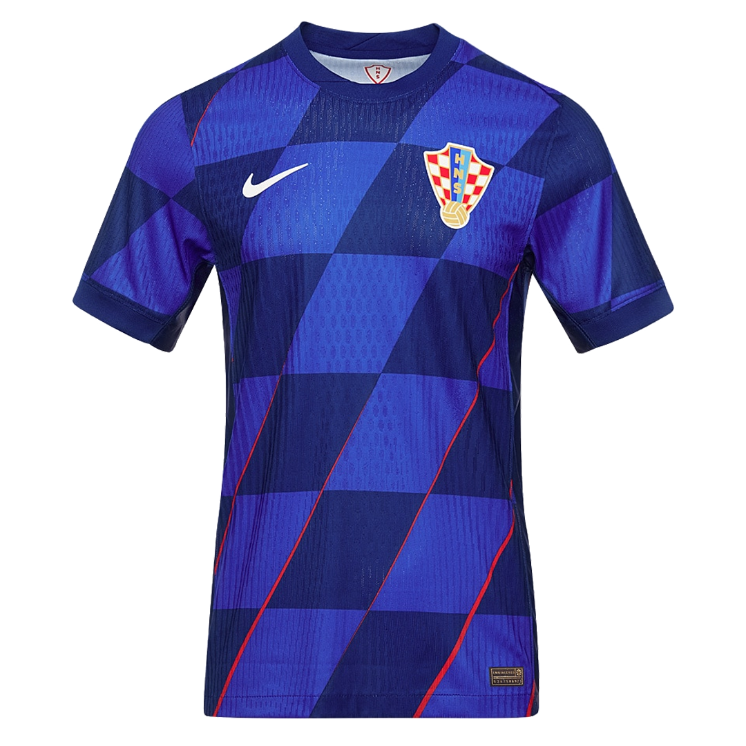 Nike Croatia 24/25 Match Away Authentic Soccer Jersey 'Blue' FZ7146-405