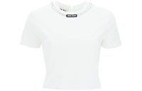 MIU MIU SS23 Crop Top Women's White