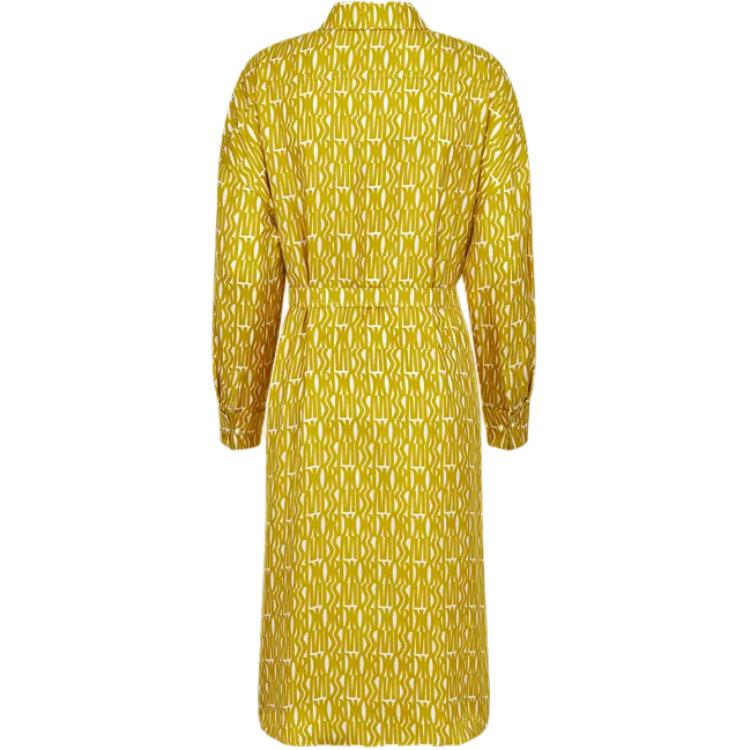 DIOR Long Sleeved Dresses Women's Yellow