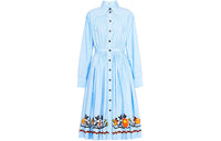 MIU MIU Long-Sleeved Dresses Women's Blue