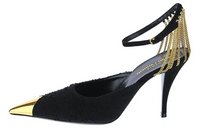 SAINT LAURENT Slim Heel High Heels Women's Black