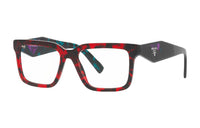 PRADA Injection Molding Rectangular Glasses Women's