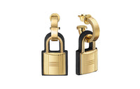 HERMES O'Kelly Gold-Plated Earrings Women's