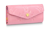 LOUIS VUITTON Cow Leather Key Pouch Women's Pink