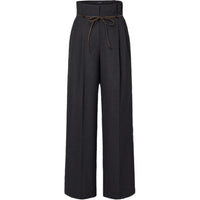 LOUIS VUITTON Knotted Belt Tailored Pants