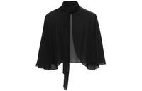 PRADA Cape-style Georgette Blouse