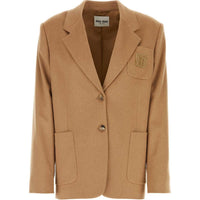 MIU MIU Business Suit Women's Camel