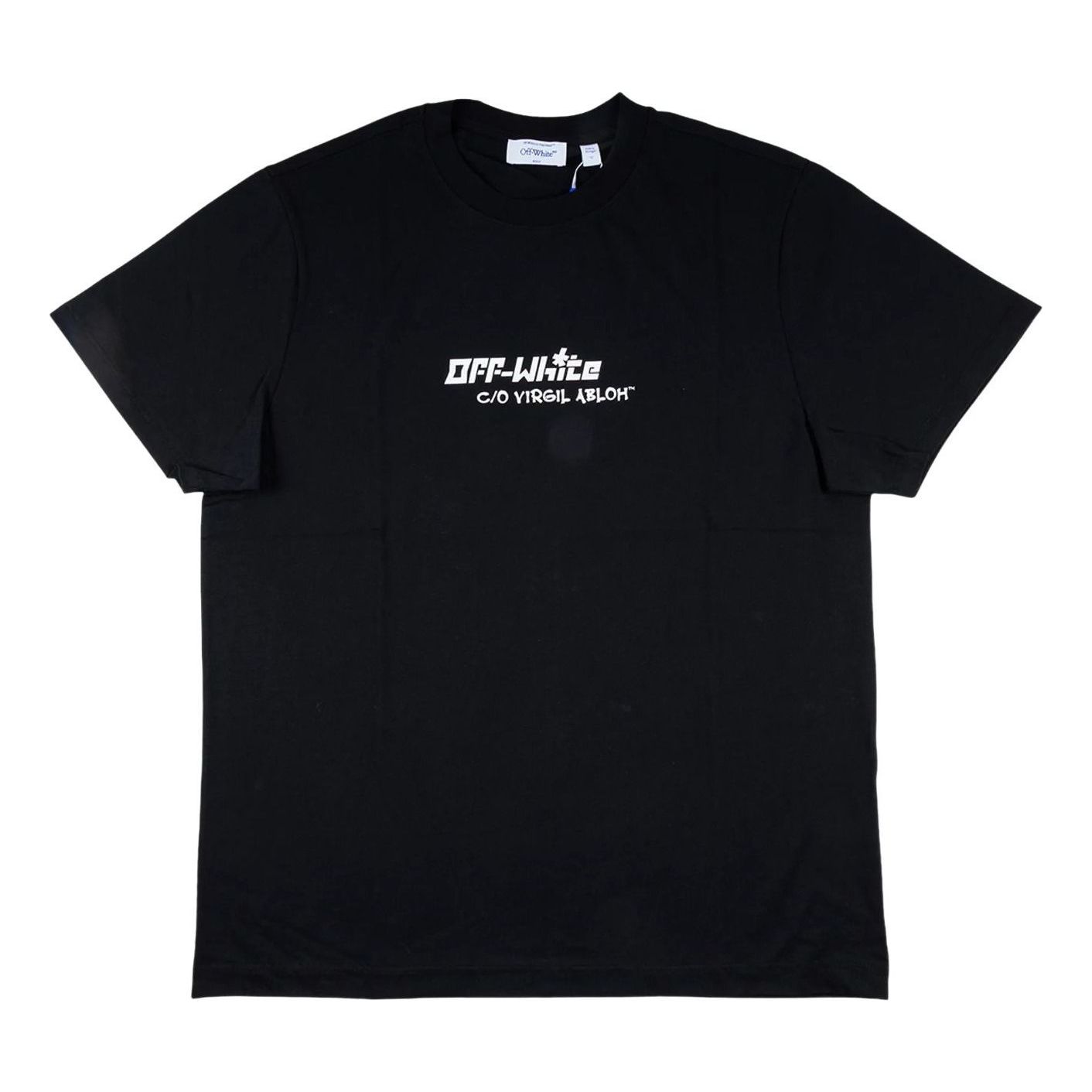 Off-White Cryst Croco Slim Fit T-Shirt 'Black' 44OWOS26T070001