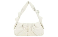 MIU MIU Leather One Shoulder Handbags Women's White