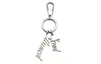 SAINT LAURENT Logo Charm Keyring