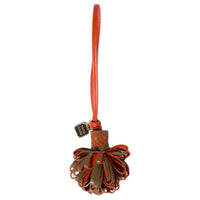 MIU MIU Sheepskin Bag Accessory Unisex Olive Green & Orange