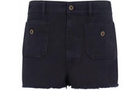 MIU MIU SS23 Denim Shorts Women's Blue